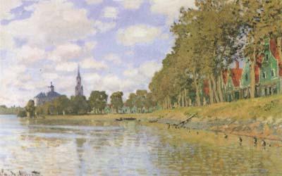 Claude Monet Zaanam (san33) Norge oil painting art